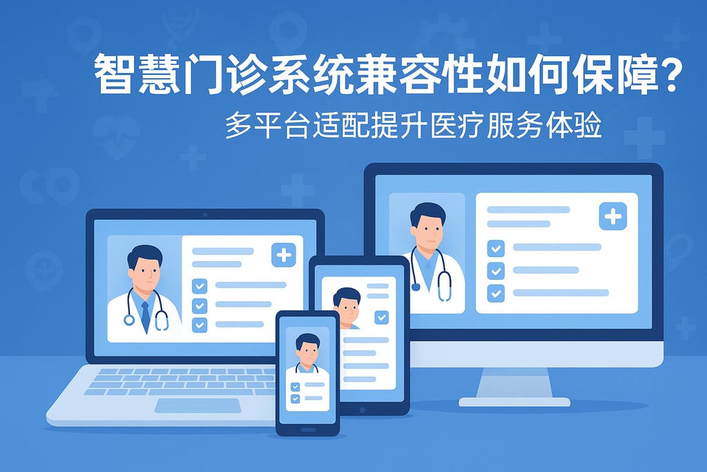 智慧门诊系统兼容性如何保障？多平台适配提升医疗服务体验