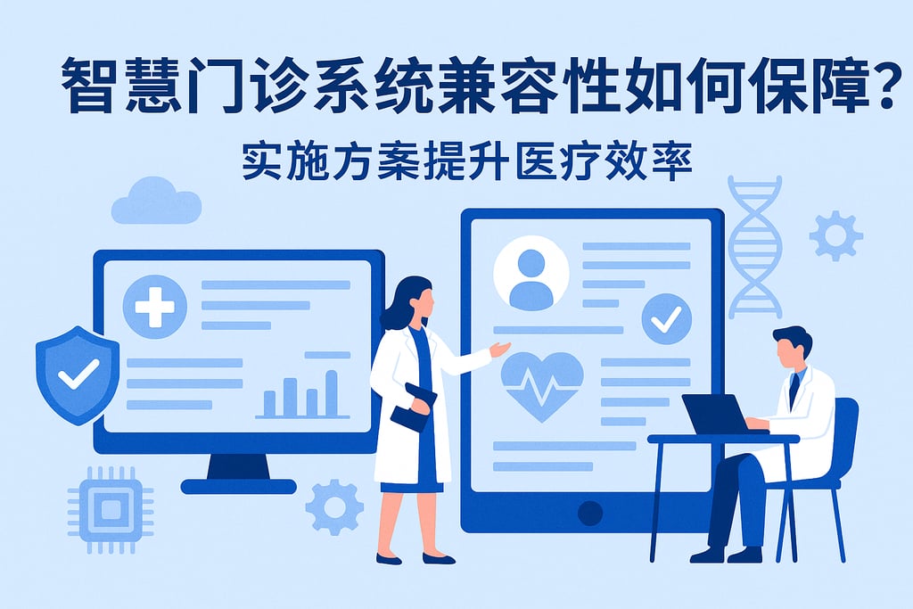 智慧门诊系统兼容性如何保障？实施方案提升医疗效率