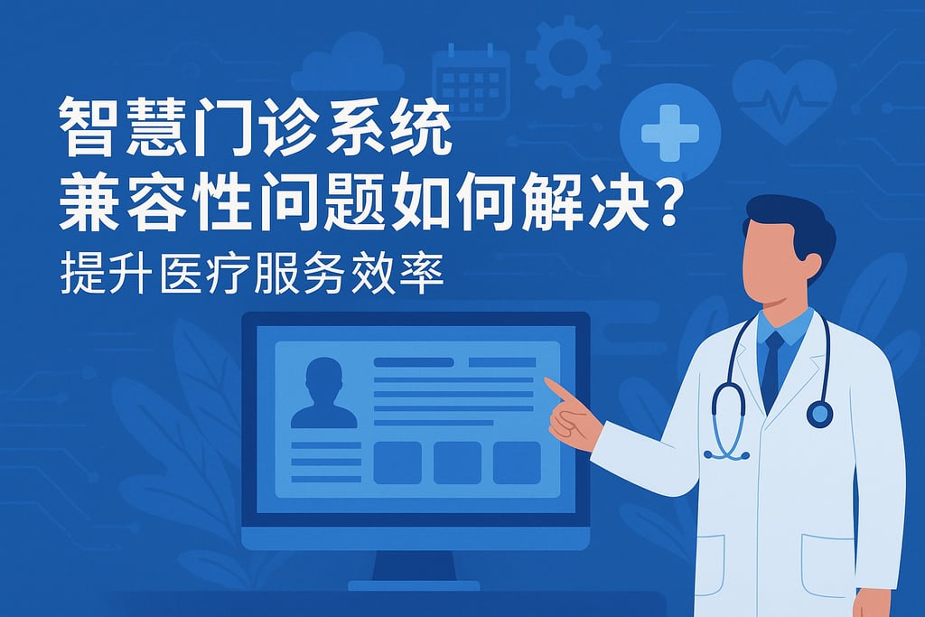 智慧门诊系统兼容性难题如何解决？提升医疗服务效率