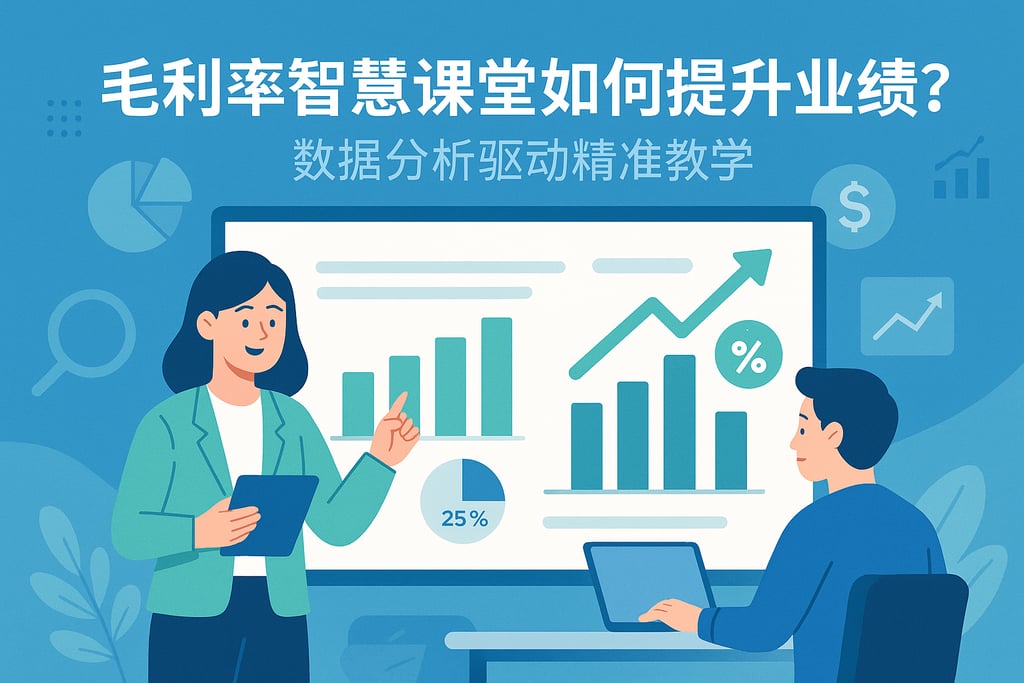 毛利率智慧课堂如何提升业绩？数据分析驱动精准教学