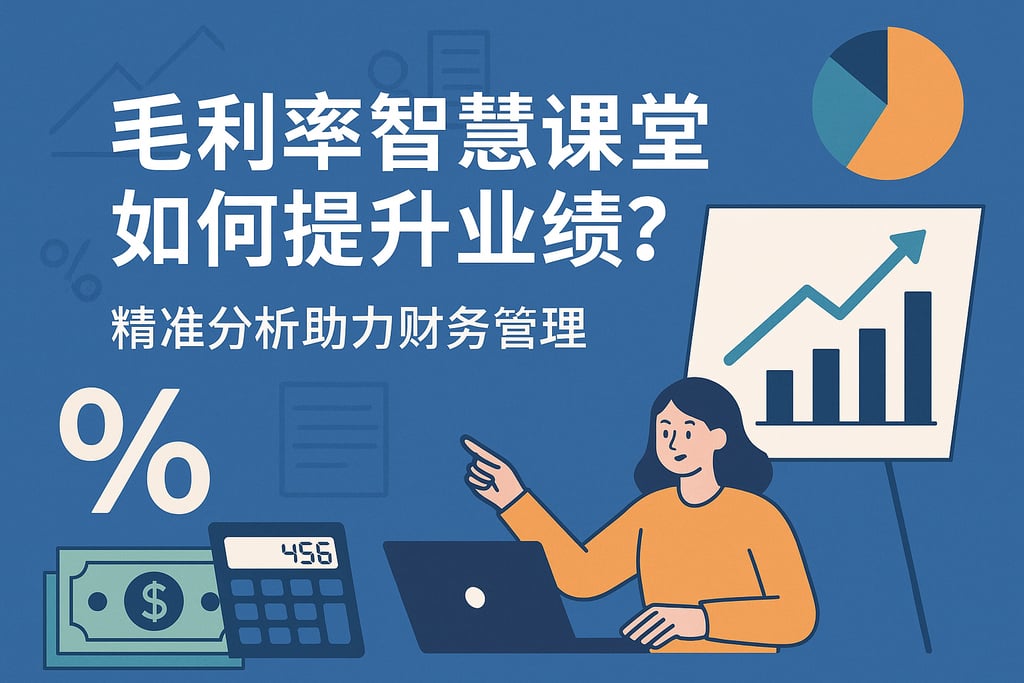 毛利率智慧课堂如何提升业绩？精准分析助力财务管理