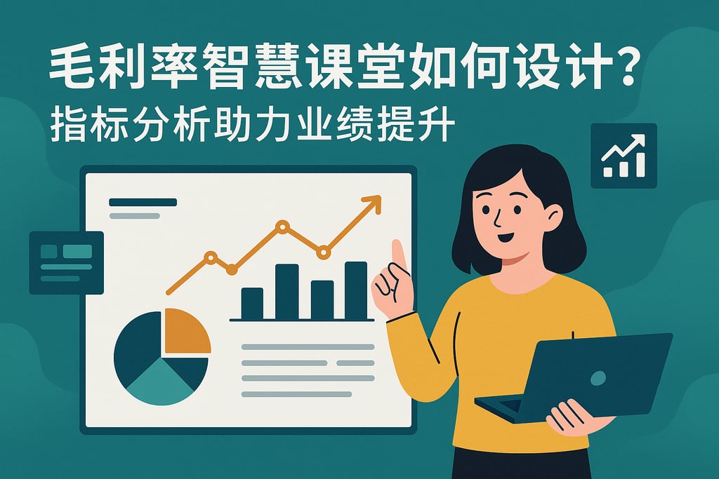 毛利率智慧课堂如何设计？指标分析助力业绩提升