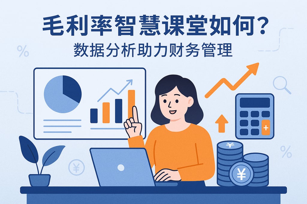 毛利率智慧课堂如何设计？数据分析助力财务管理