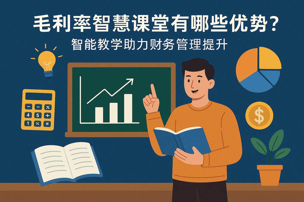 毛利率智慧课堂有哪些优势？智能教学助力财务管理提升