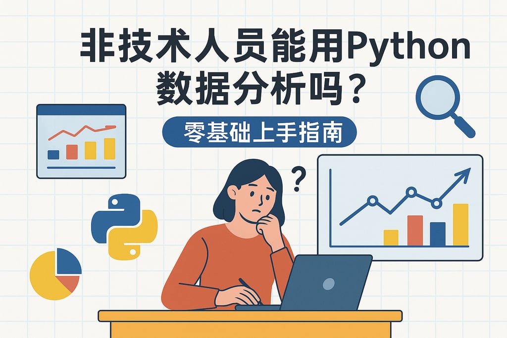 非技术人员能用python数据分析吗？零基础上手指南