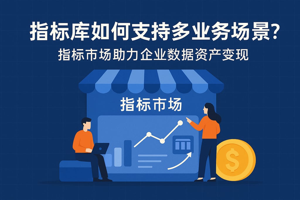 指标库如何支持多业务场景?指标市场助力企业数据资产变现 - FineBI数据分析知识库