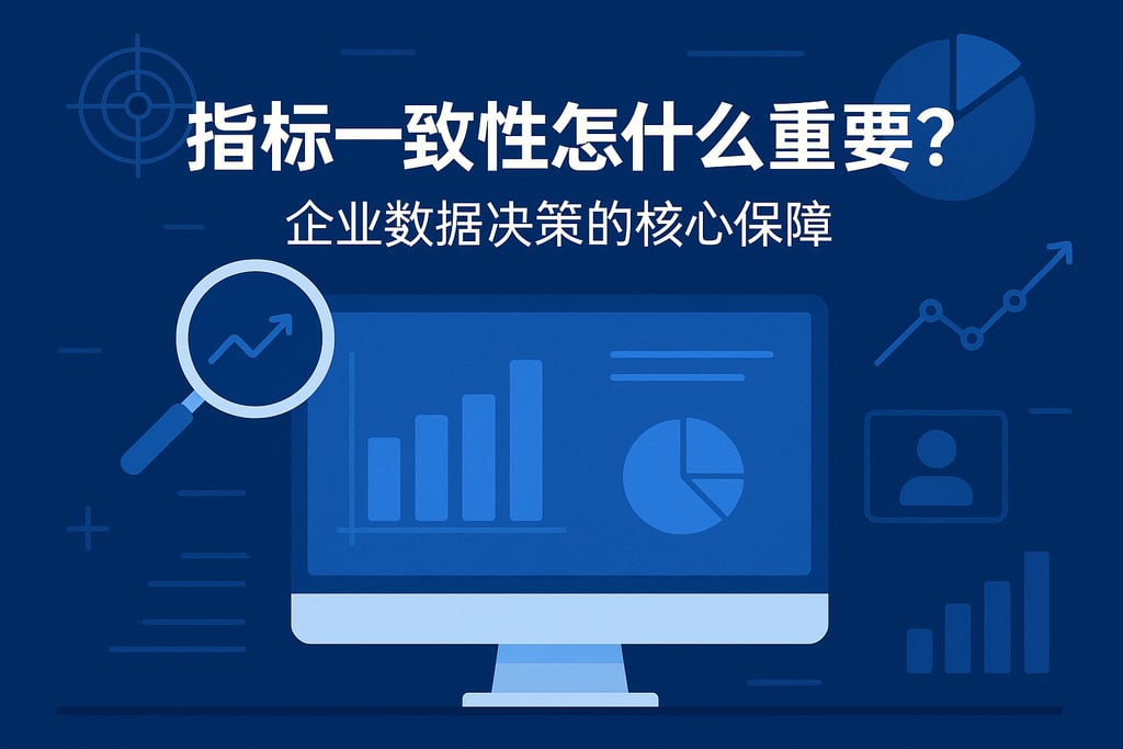 指标一致性为什么重要？企业数据决策的核心保障