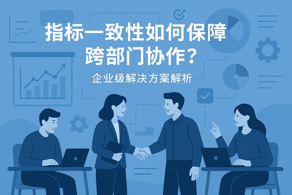 指标一致性如何保障跨部门协作？企业级解决方案解析