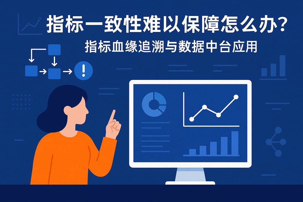 指标一致性难以保障怎么办？指标血缘追溯与数据中台应用