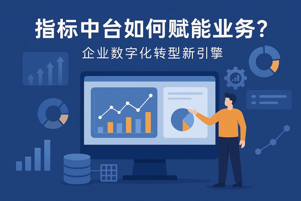 指标中台如何赋能业务？企业数字化转型新引擎
