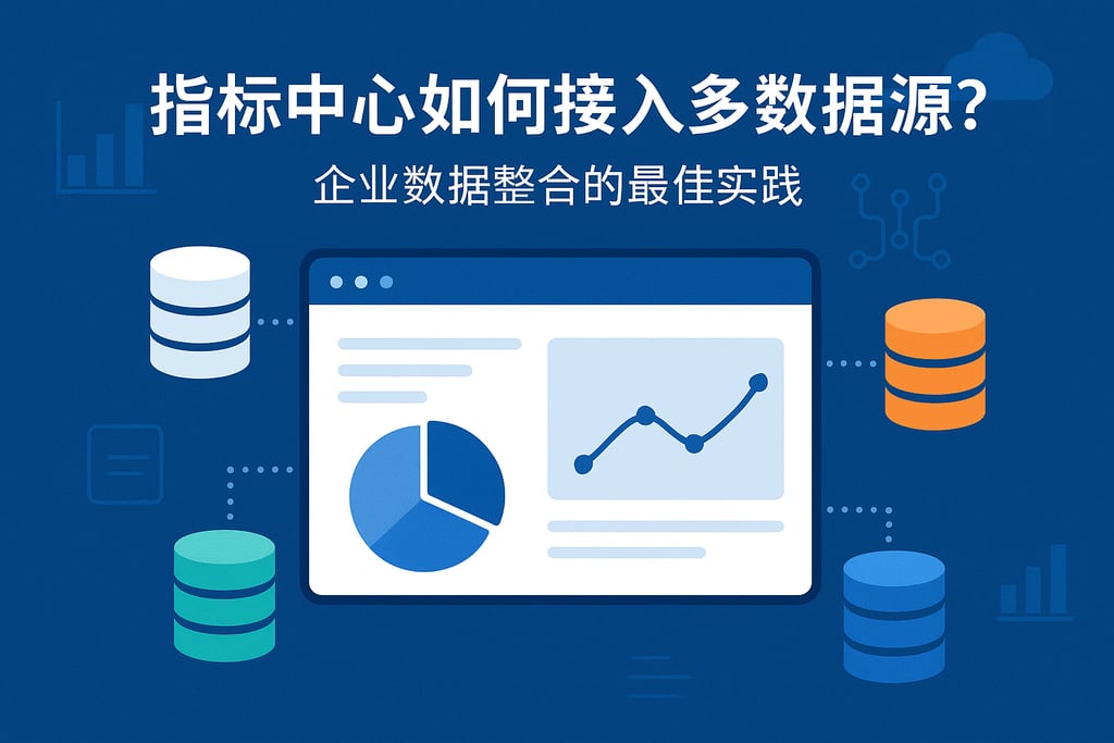 指标中心如何接入多数据源？企业数据整合的最佳实践