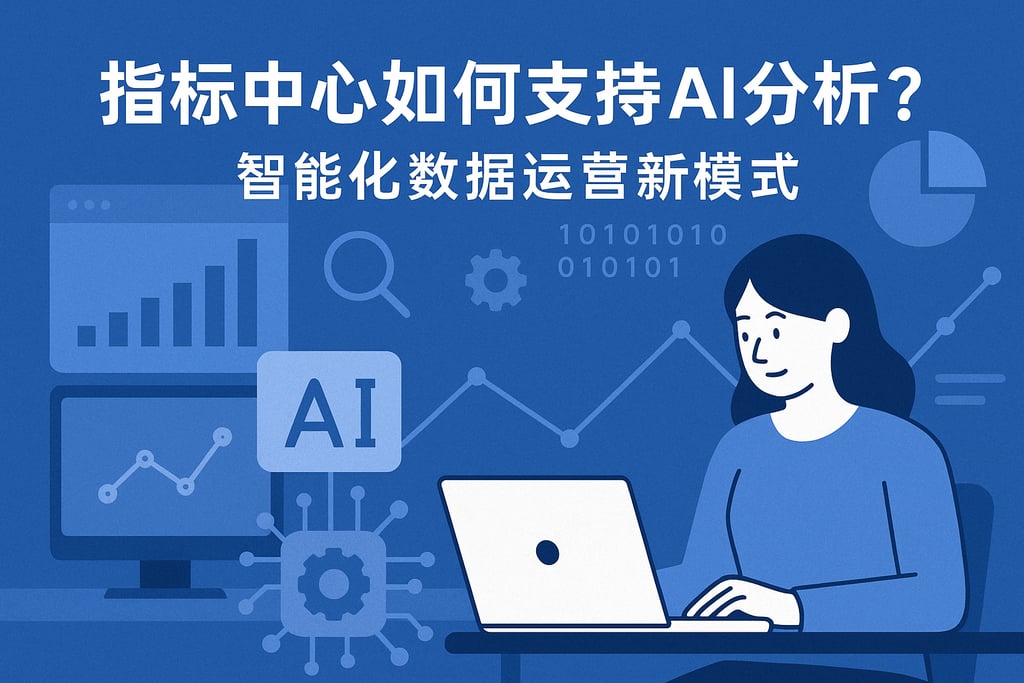 指标中心如何支持AI分析？智能化数据运营新模式