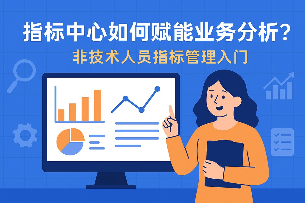 指标中心如何赋能业务分析？非技术人员指标管理入门
