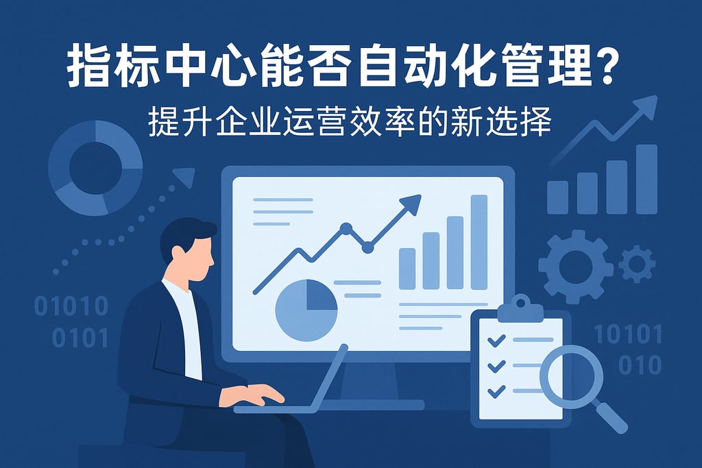 指标中心能否自动化管理？提升企业运营效率的新选择