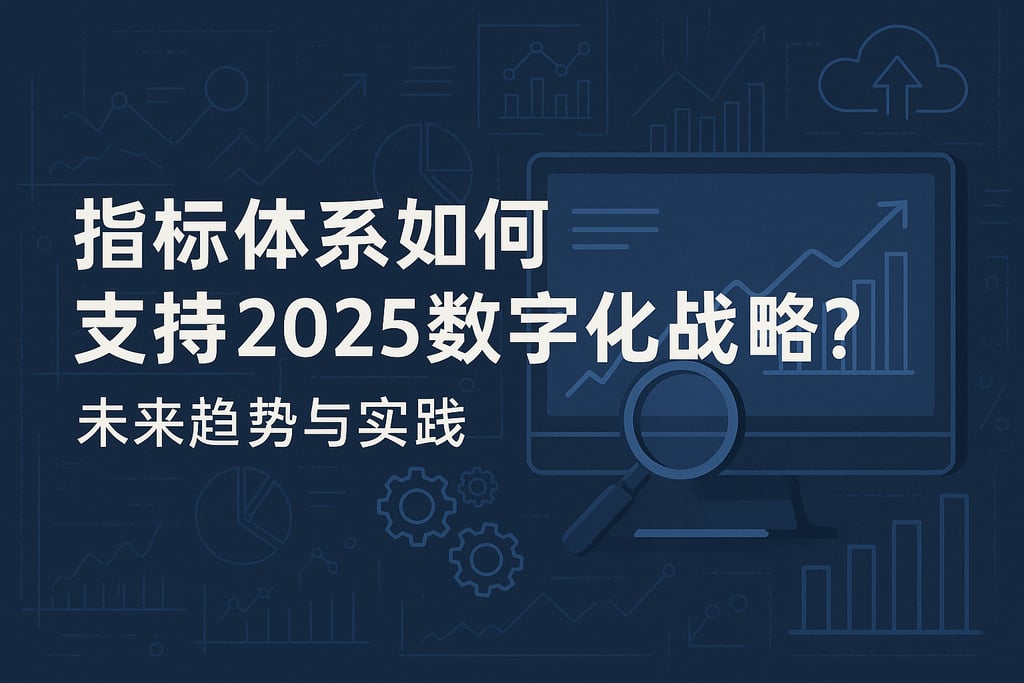 指标体系如何支持2025数字化战略？未来趋势与实践