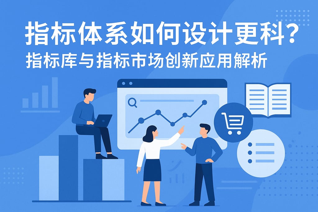 指标体系如何设计更科学？指标库与指标市场创新应用解析