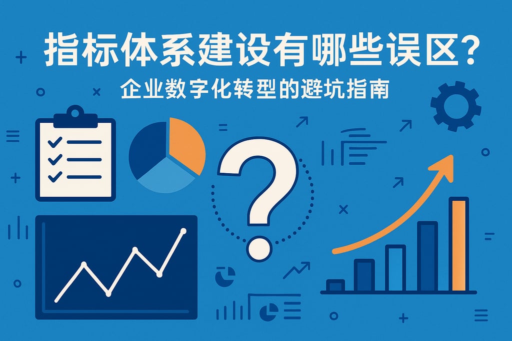指标体系建设有哪些误区？企业数字化转型的避坑指南