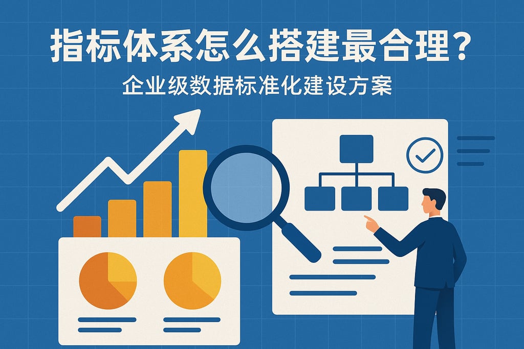 指标体系怎么搭建最合理？企业级数据标准化建设方案