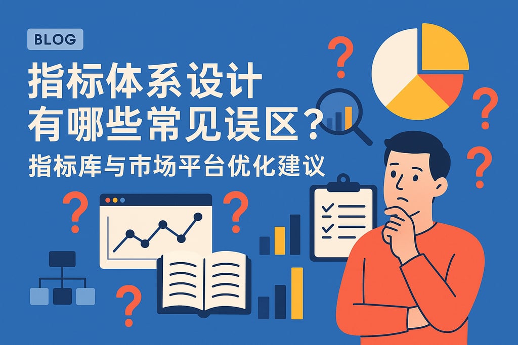 指标体系设计有哪些常见误区？指标库与市场平台优化建议