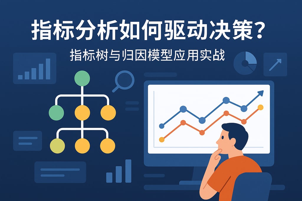 指标分析如何驱动决策？指标树与归因模型应用实战