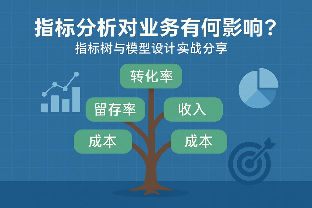 指标分析对业务有何影响？指标树与模型设计实战分享