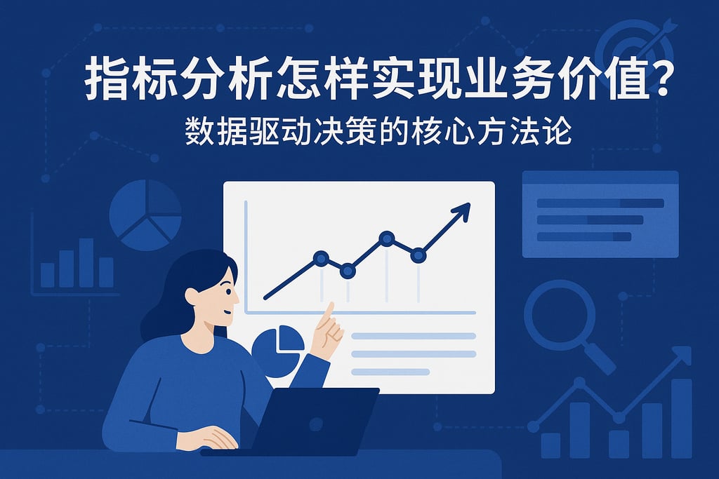 指标分析怎样实现业务价值？数据驱动决策的核心方法论