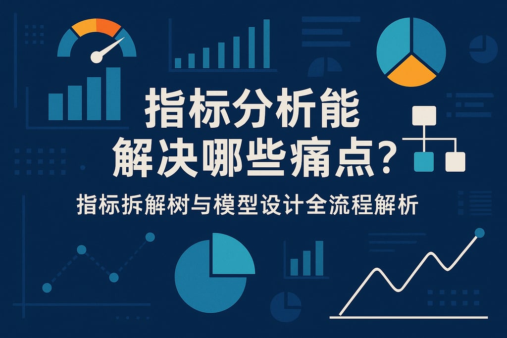 指标分析能解决哪些痛点？指标拆解树与模型设计全流程解析