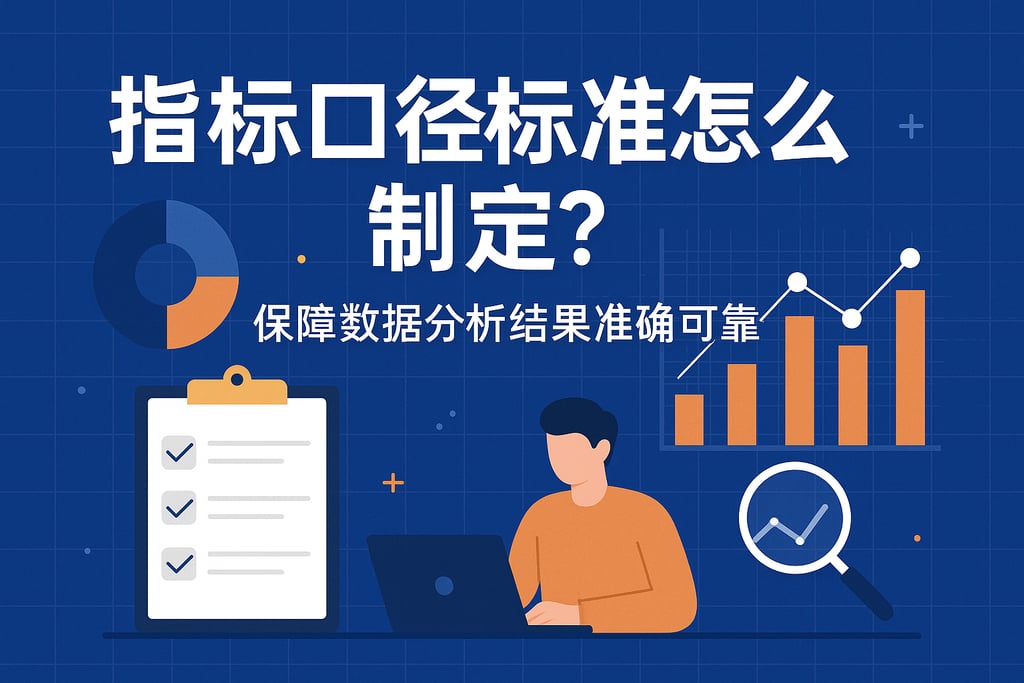 指标口径标准怎么制定？保障数据分析结果准确可靠