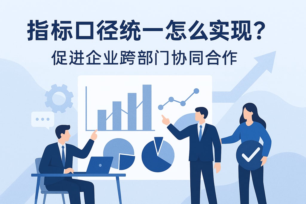 指标口径统一怎么实现？促进企业跨部门协同合作