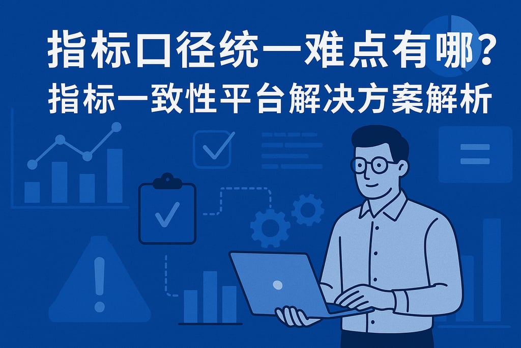 指标口径统一难点有哪些？指标一致性平台解决方案解析