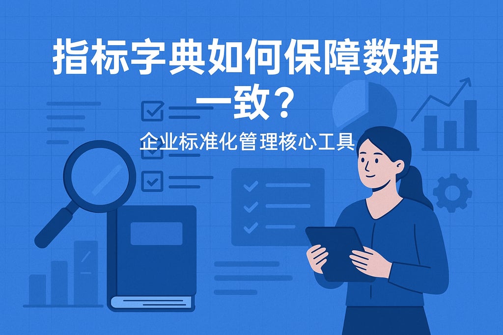 指标字典如何保障数据一致？企业标准化管理核心工具