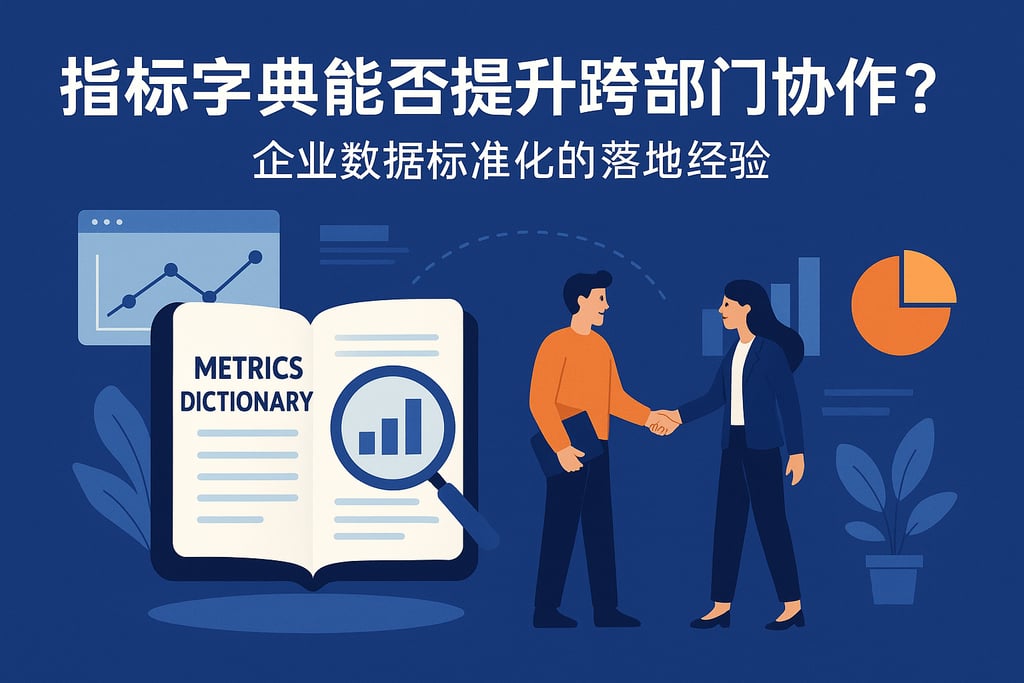 指标字典能否提升跨部门协作？企业数据标准化的落地经验