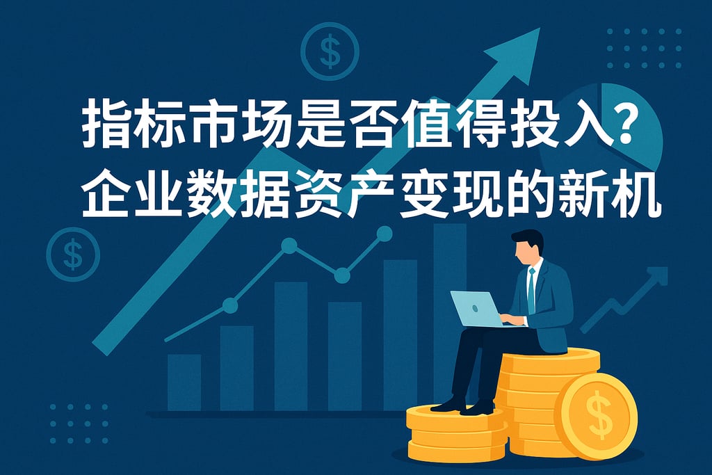 指标市场是否值得投入？企业数据资产变现的新机遇