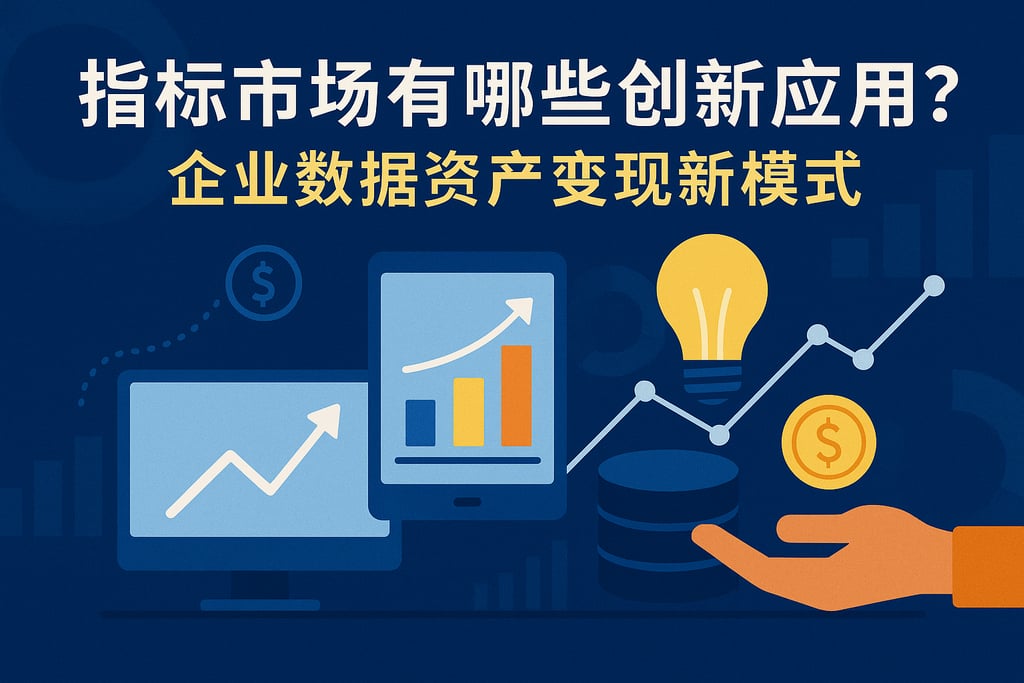 指标市场有哪些创新应用？企业数据资产变现新模式