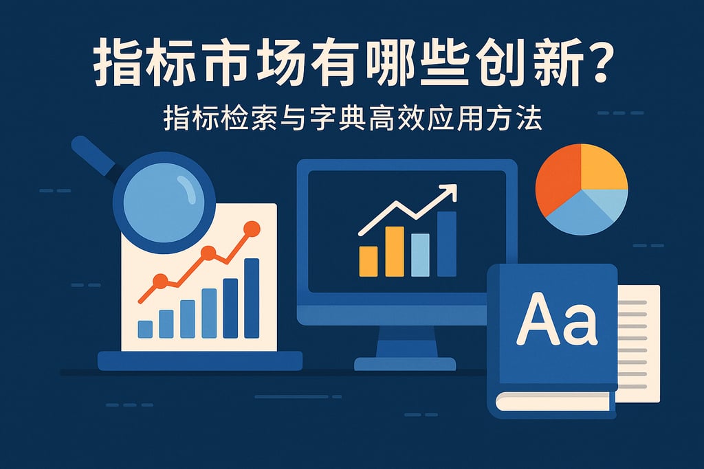 指标市场有哪些创新？指标检索与字典高效应用方法