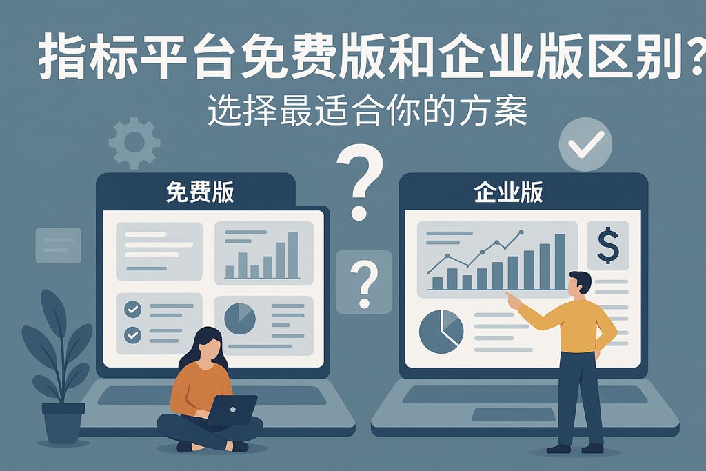 指标平台免费版和企业版区别？选择最适合你的方案