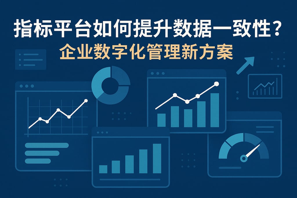 指标平台如何提升数据一致性？企业数字化管理新方案