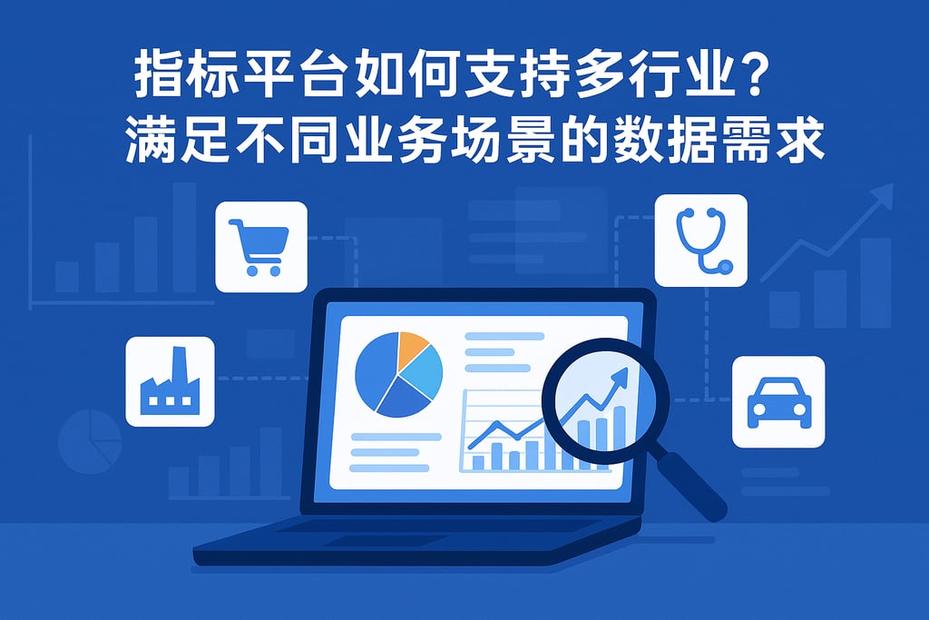 指标平台如何支持多行业？满足不同业务场景的数据需求