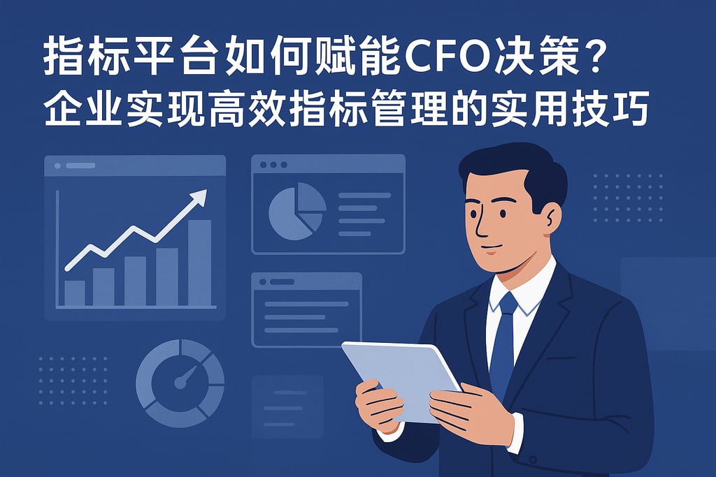 指标平台如何赋能CFO决策？企业实现高效指标管理的实用技巧