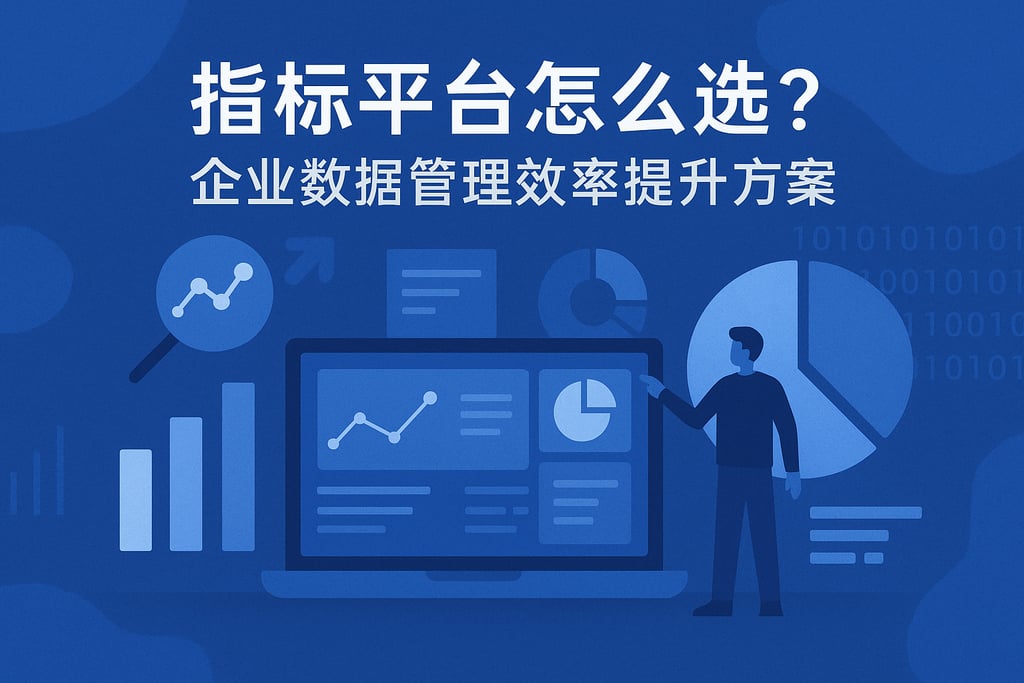 指标平台怎么选？企业数据管理效率提升方案