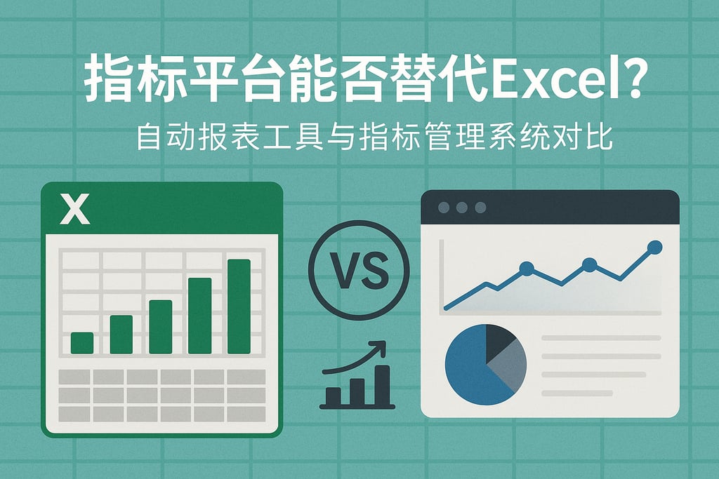 指标平台能否替代Excel？自动报表工具与指标管理系统对比