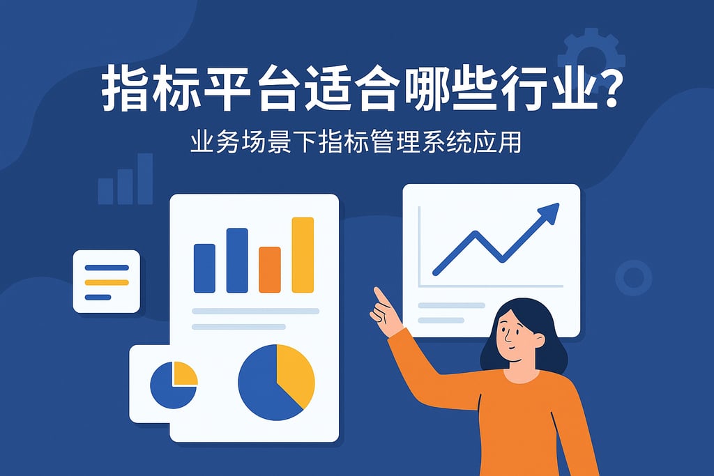 指标平台适合哪些行业？业务场景下指标管理系统应用