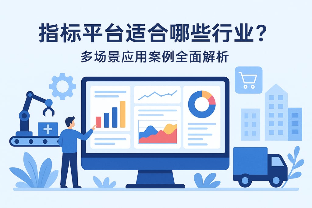 指标平台适合哪些行业？多场景应用案例全面解析