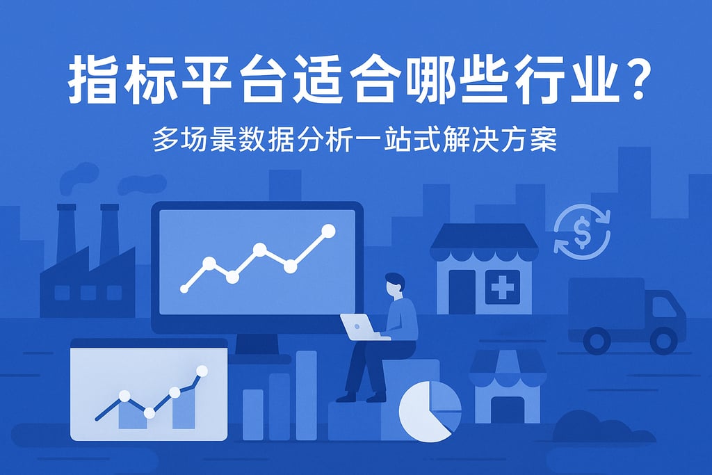 指标平台适合哪些行业？多场景数据分析一站式解决方案