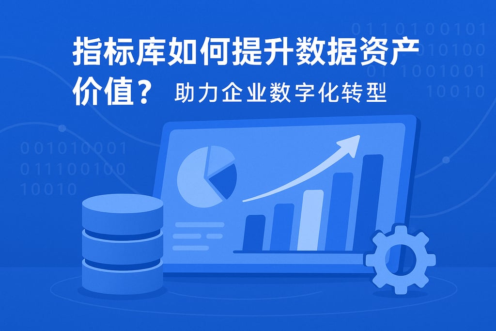 指标库如何提升数据资产价值？助力企业数字化转型