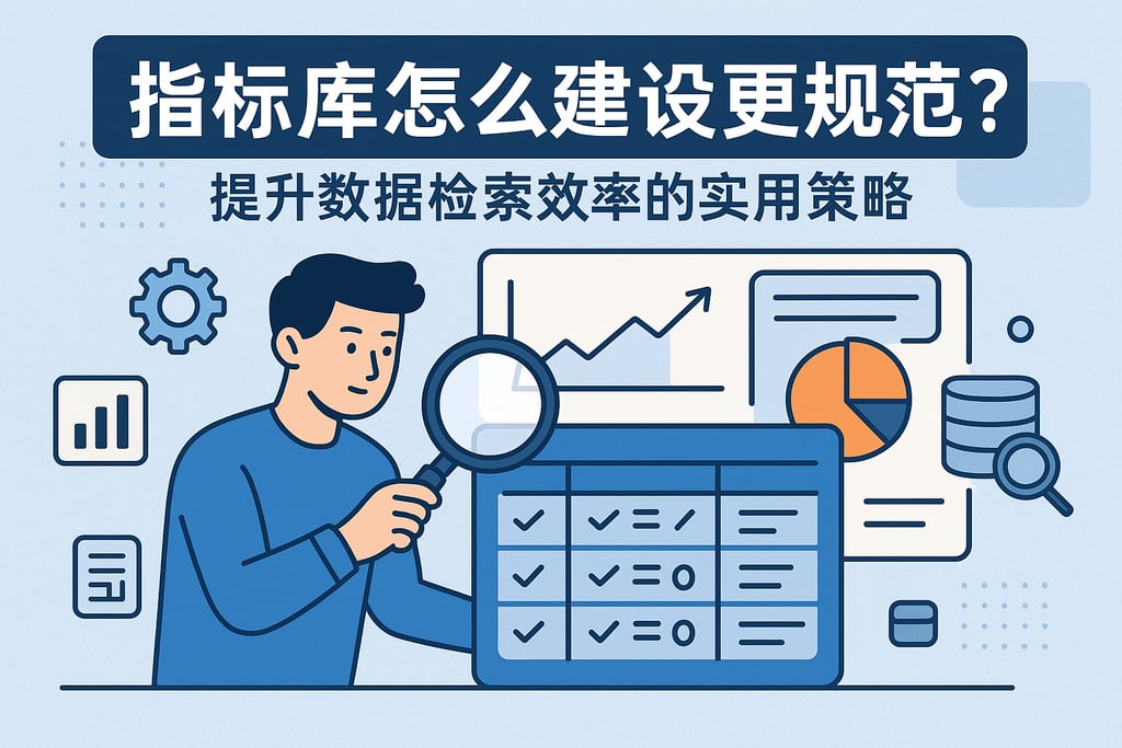 指标库怎么建设更规范？提升数据检索效率的实用策略