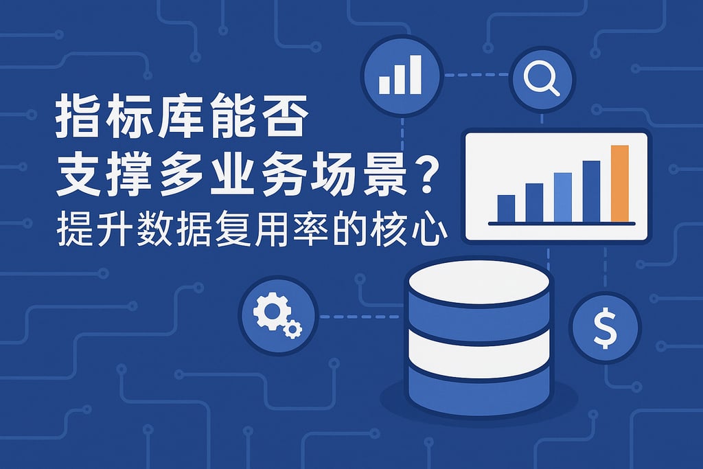 指标库能否支撑多业务场景？提升数据复用率的核心