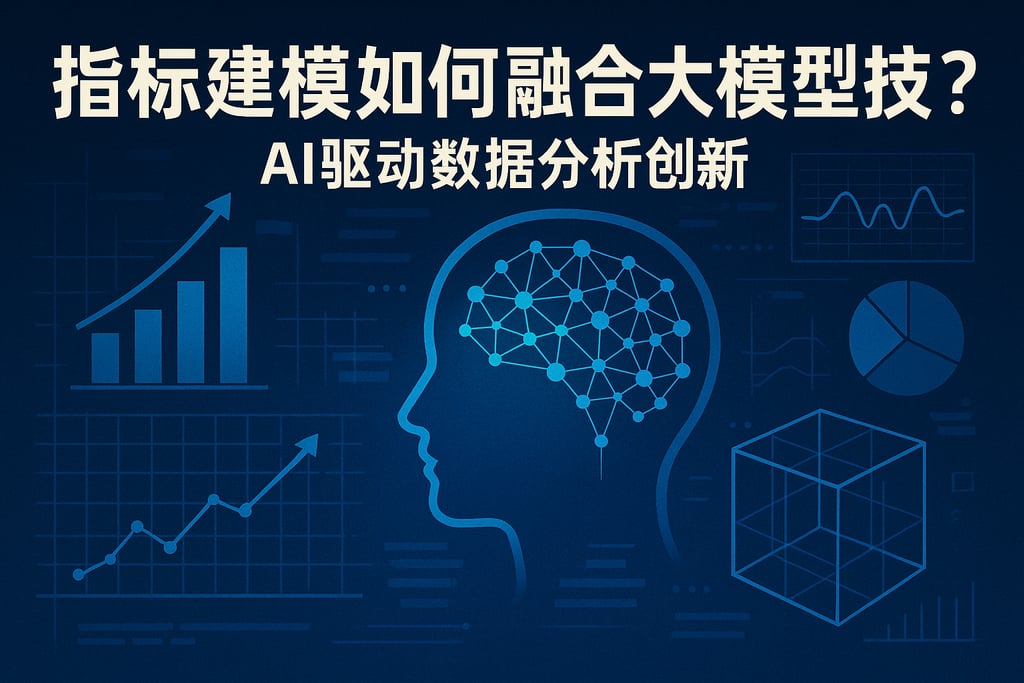 指标建模如何融合大模型技术？AI驱动数据分析创新