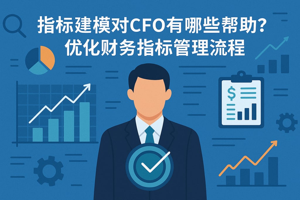 指标建模对CFO有哪些帮助？优化财务指标管理流程