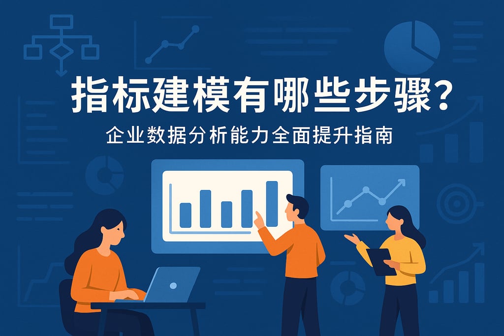 指标建模有哪些步骤？企业数据分析能力全面提升指南